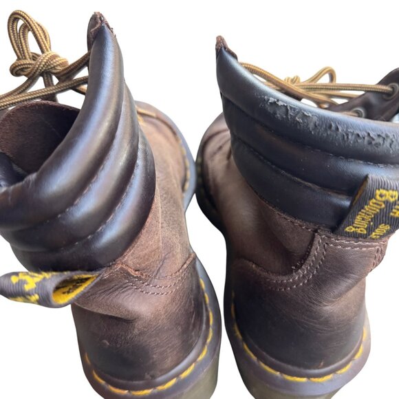 Dr. Martens Alexandra Women’s Size 8 Brown Heeled Ankle Boots - Picture 12 of 13